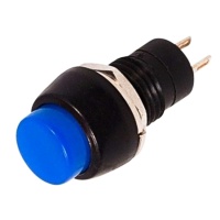 Кнопка синяя 220V 1A PBS-20A фото в интернет-магазине