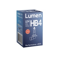 Автомобильная лампа галогенная HВ4 Lumen Performance +50% 12V- 55W P22d 9006 фото в интернет-магазине