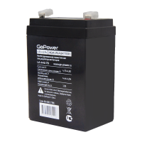 Аккумулятор свинцово-кислотный GoPower 4V 4.5Ah фото в интернет-магазине
