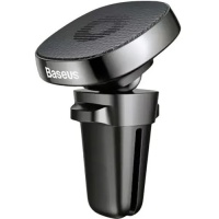 Автомобильный магнитный держатель мобильного телефона Baseus Privity Series Pro Air Outlet Magnet Bracket Black SUMQ-PR01 фото в интернет-магазине
