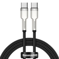 Кабель Baseus Cafule Series Metal Data Cable Type-C to Type-C Black CATJK-C01 фото в интернет-магазине