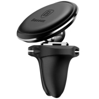 Автомобильный держатель мобильного телефона Baseus Small Ears Series Magnetic 360 Black SUER-A01 фото в интернет-магазине