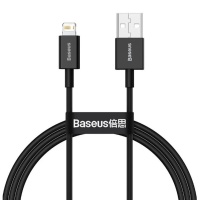 Кабель Baseus Superior Series Fast Charging Data Cable USB to Lightning 2.4A  Black CALYS-A01 фото в интернет-магазине