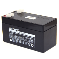 Аккумулятор свинцово-кислотный GoPower 12V 1.2Ah фото в интернет-магазине
