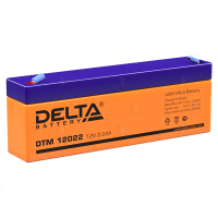 Аккумулятор свинцово-кислотный Delta 12V 2.2Ah фото в интернет-магазине