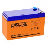 Аккумулятор свинцово-кислотный Delta 12V 9Ah фото в интернет-магазине