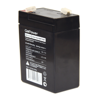 Аккумулятор свинцово-кислотный GoPower 6V 4.5Ah фото в интернет-магазине