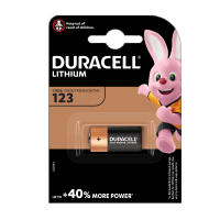 Батарейка Duracell CR123A BL1 Lithium 3V US фото в интернет-магазине