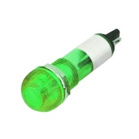 Индикатор  светодиодный зелёный 12V XD10-5 фото в интернет-магазине