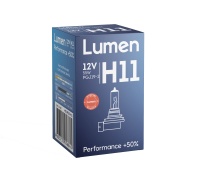 Автомобильная лампа галогенная H11 Lumen Performance +50% 12V-55W PGJ19-2 фото в интернет-магазине