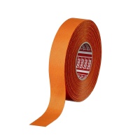 Изоляционная лента тканевая маслобензостойкая 19мм х 25м Tesa 51036 оранжевая от интернет-магазина Tehno-power.ru