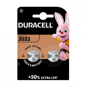 Батарейка Duracell CR2032 BL2 Lithium 3V CN