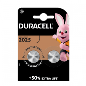 Батарейка Duracell CR2025 BL2 Lithium 3V CN
