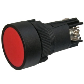 Кнопочный выключатель на размыкание без фиксации красный 220V 3A 3SA5-EА142