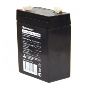 Аккумулятор свинцово-кислотный GoPower 6V 4.5Ah