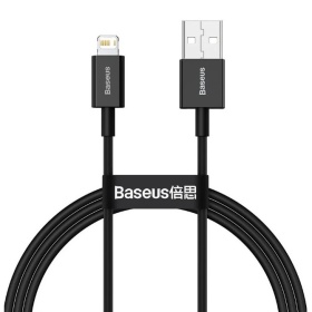 Кабель Baseus Superior Series Fast Charging Data Cable USB to Lightning 2.4A  Black CALYS-A01