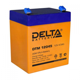 Аккумулятор свинцово-кислотный Delta 12V 4.5Ah